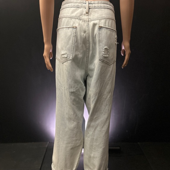 NWT Fashion Nova Distressed Jeans size 20 - Picture 5 of 10